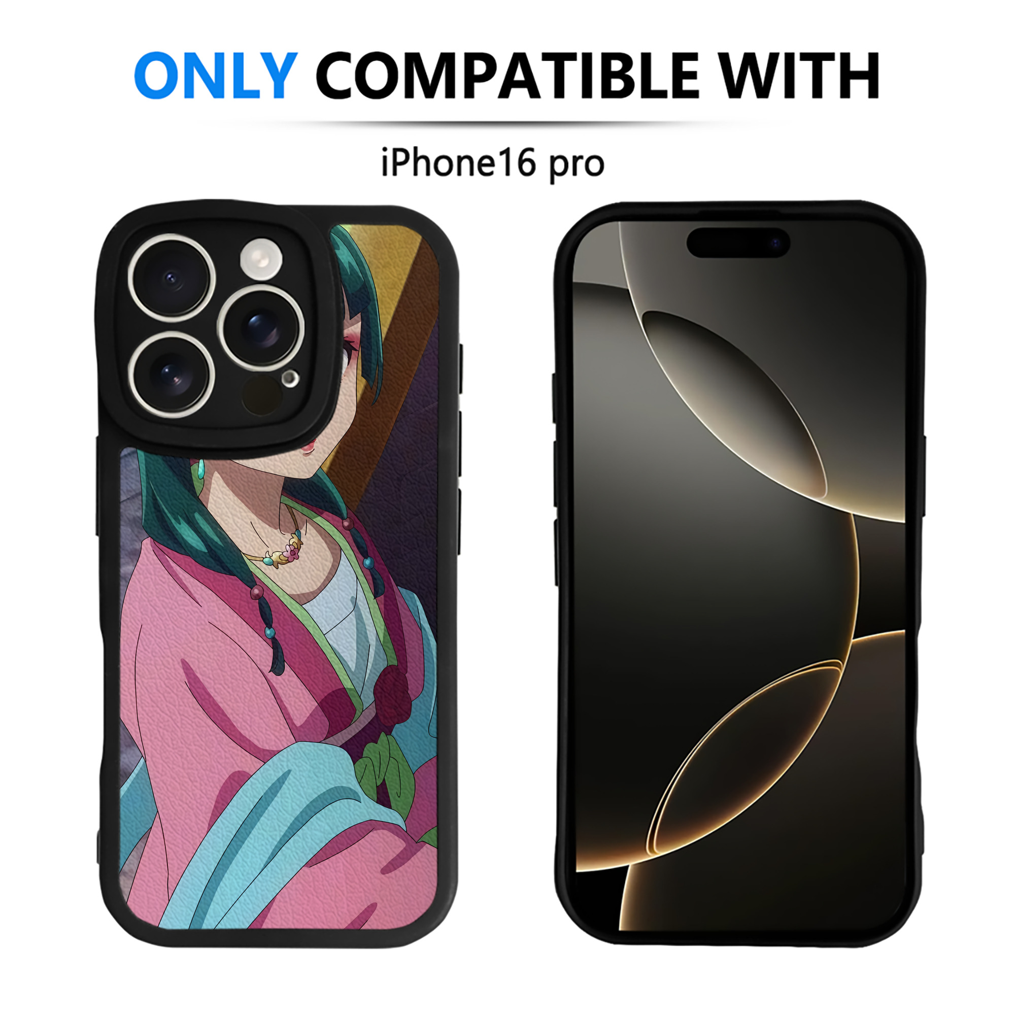 薬屋のひとりごと The Apothecary Diaries 【iPhone 16シリーズ対応】シリコンスマホケース（レザー調） 材質：シリコン